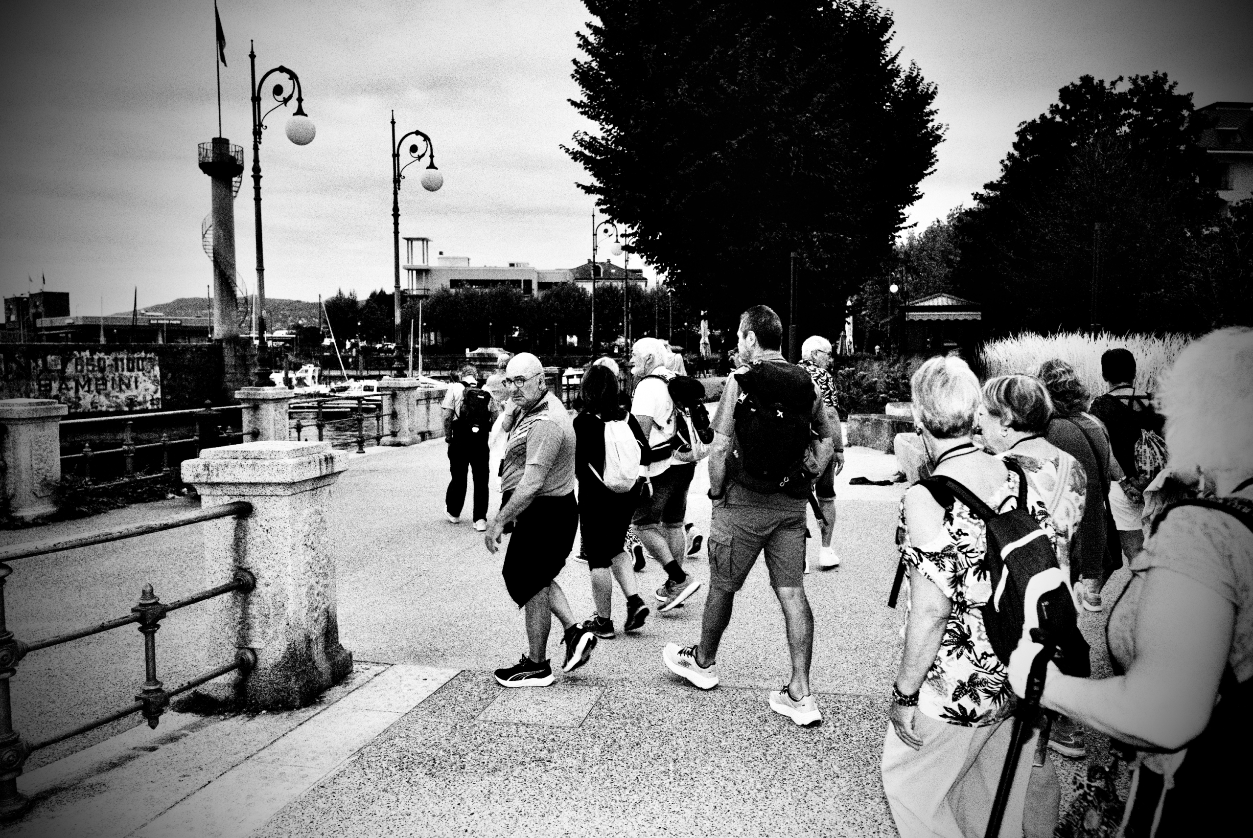 Schwarzweißfotografie, Lago Maggiore, September 2026.