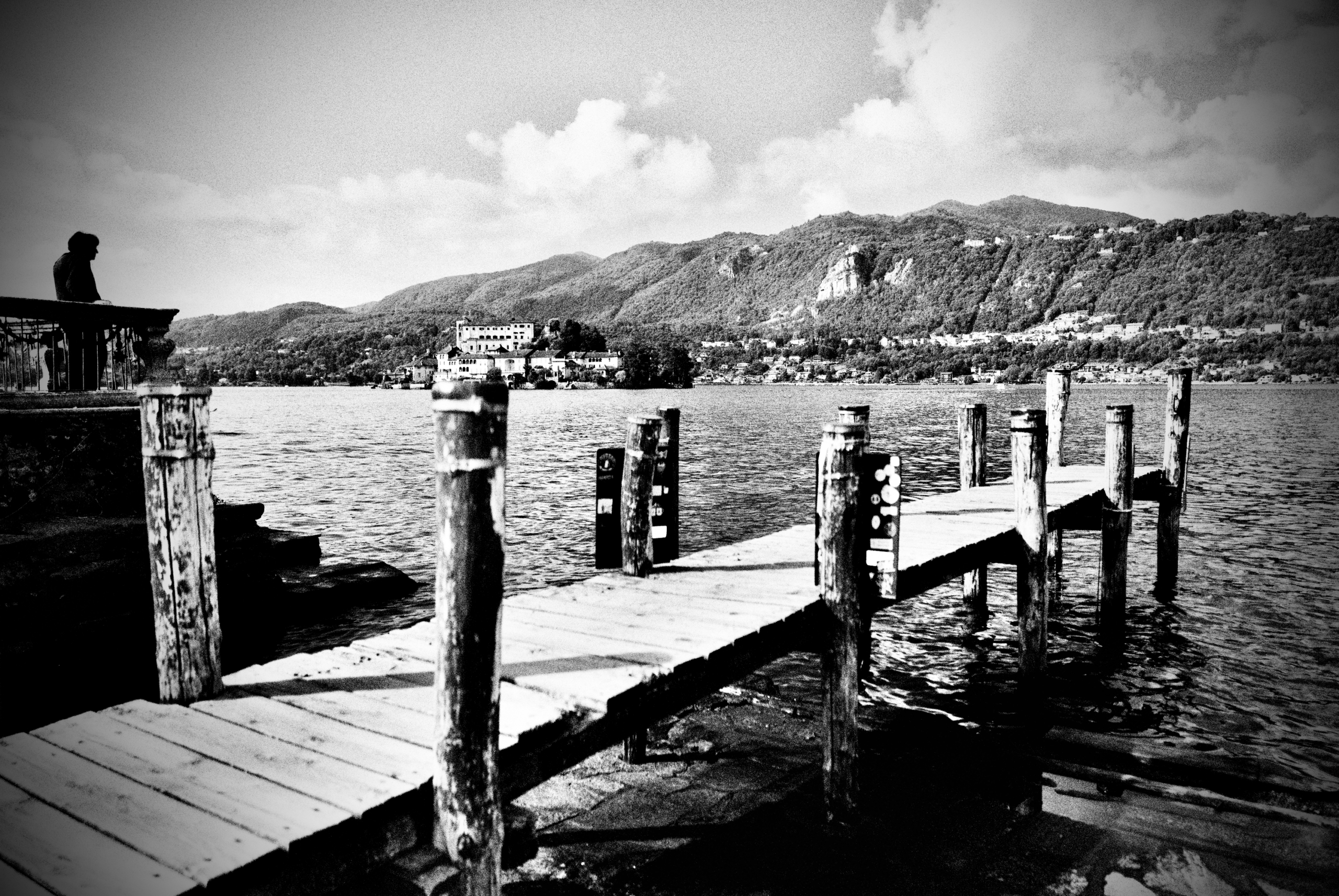 Schwarzweißfotografie, Lago Maggiore, September 2026.