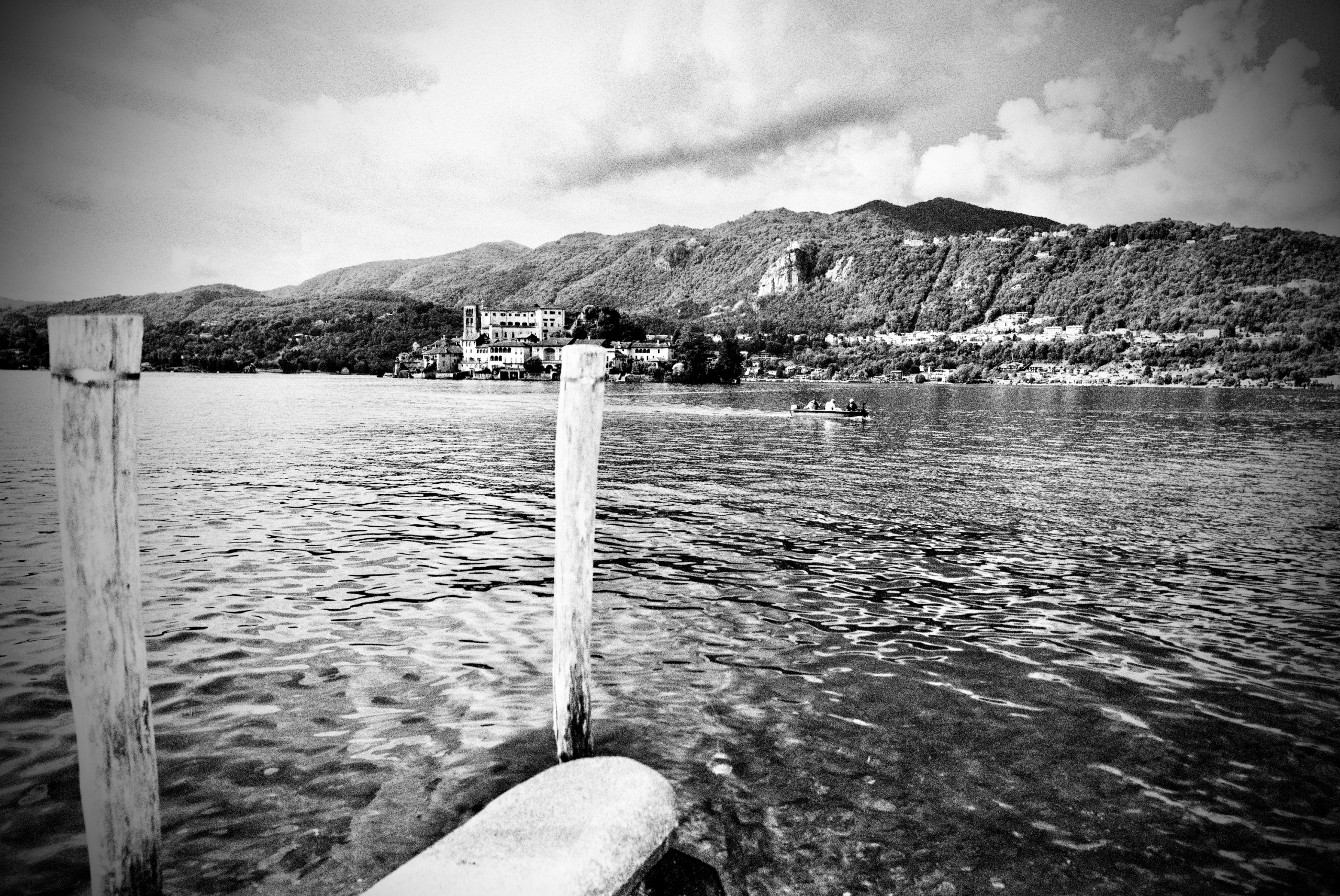 Schwarzweißfotografie, Lago Maggiore, September 2026.