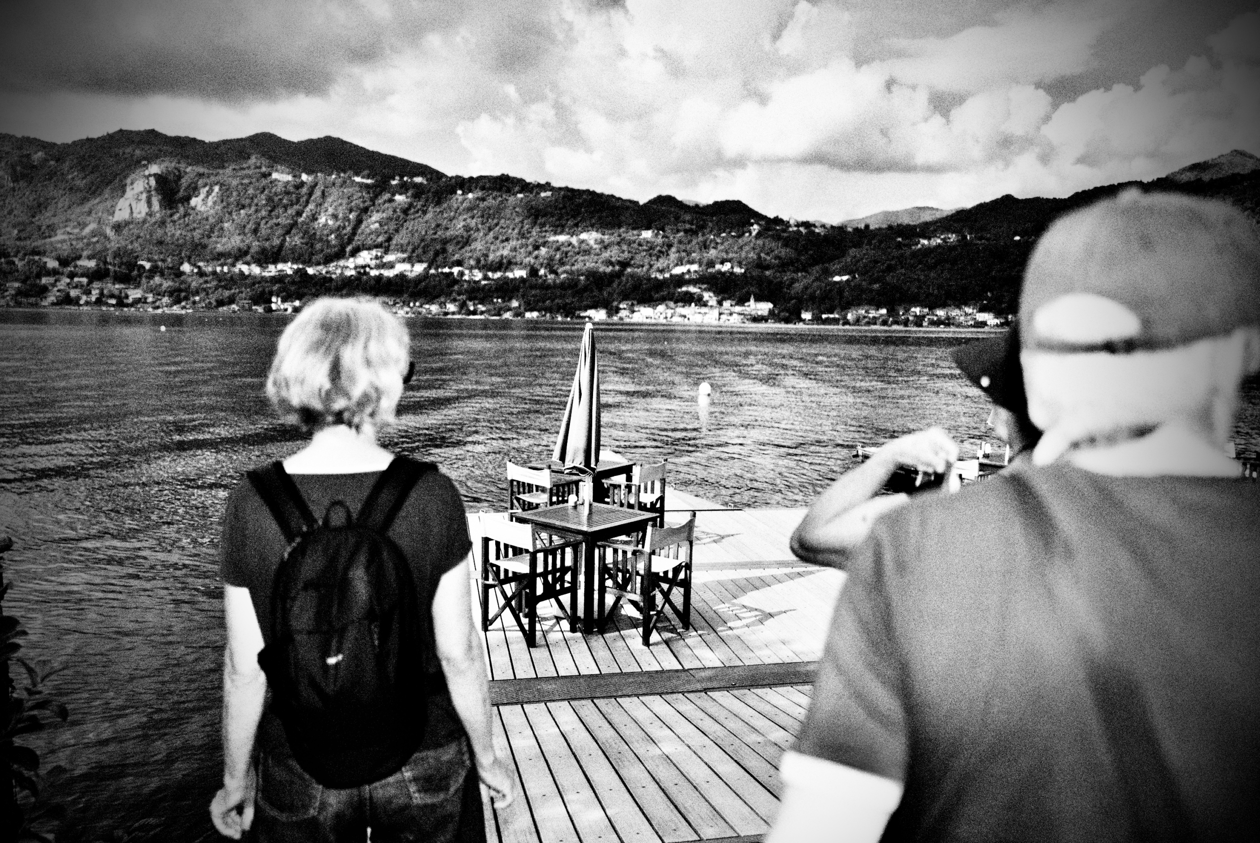 Schwarzweißfotografie, Lago Maggiore, September 2026.